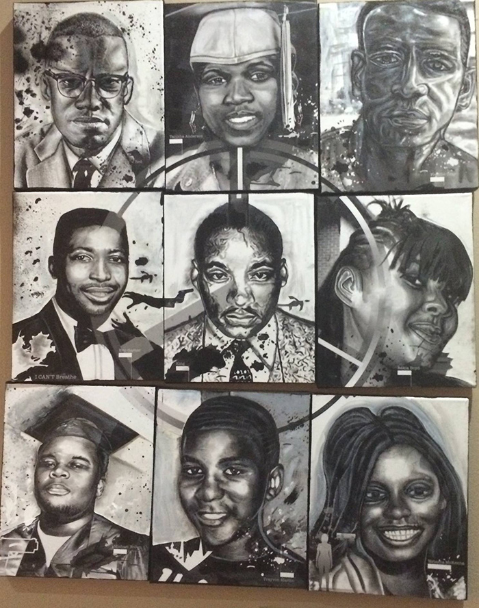 Black Lives Matter Installation